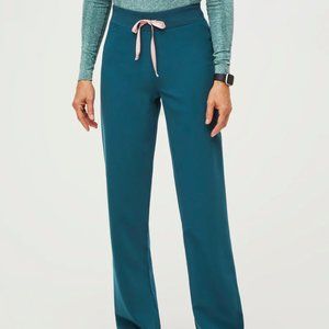 Women's Figs Set - Caribbean Blue SIZE SMALL